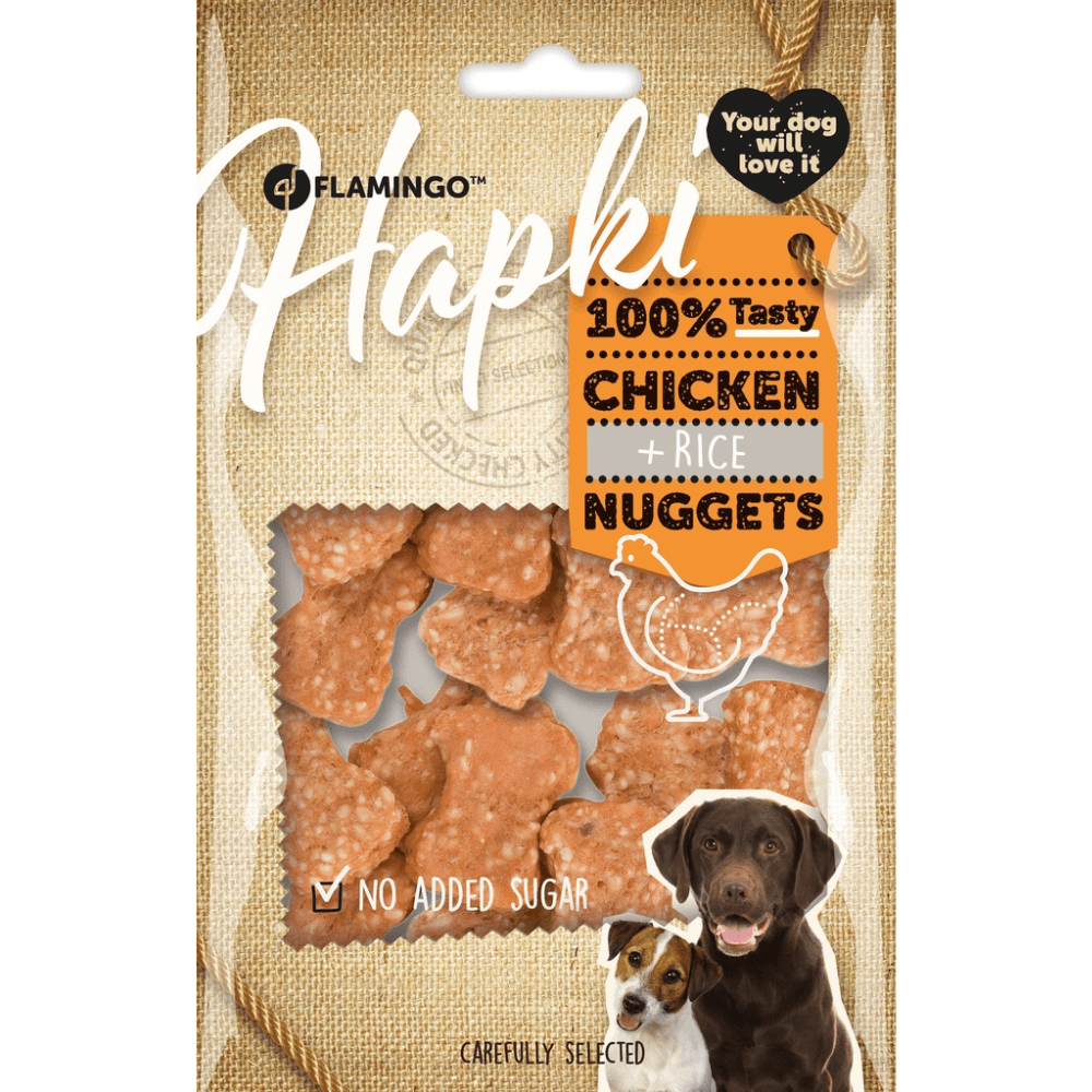 Hapki Nuggets med kylling og Ris 85g