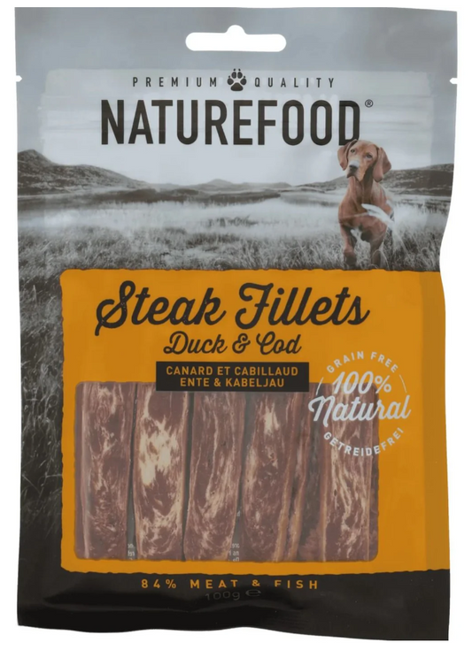 Naturefood - Filet And og torsk 100g