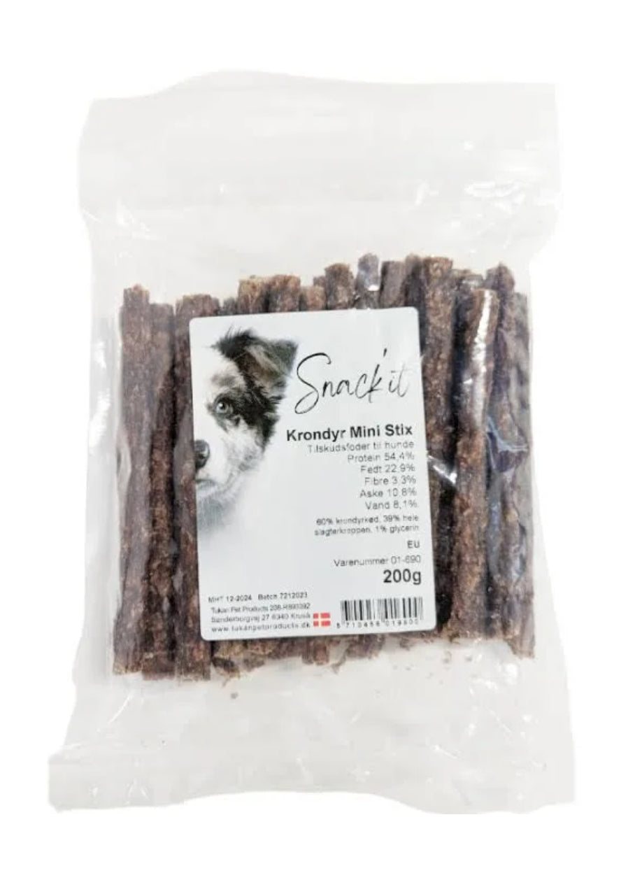 Snack it Krondyr mini stix 200g