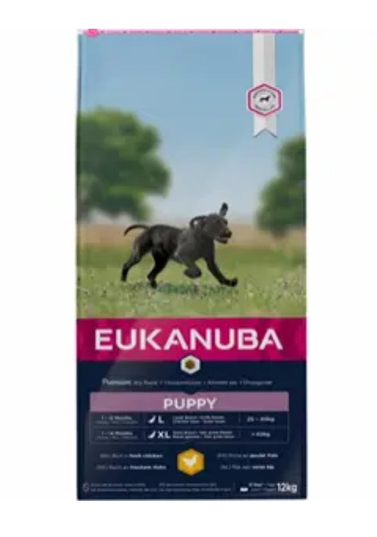 Eukanuba Hvalp Stor Race 12 kg