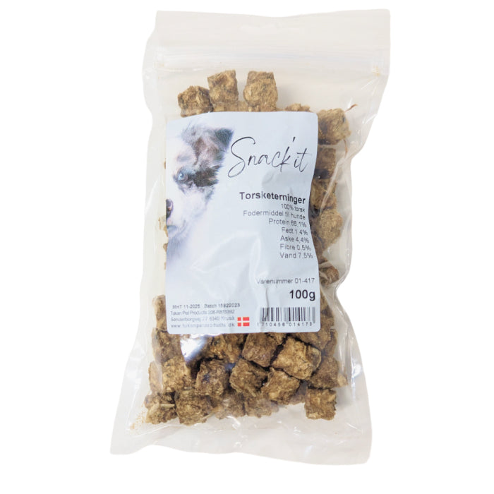 Snack’it Sprøde Torsketerninger 100g