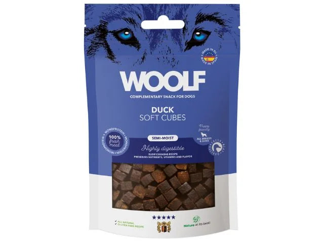 Woolf Soft Cubes Duck, 100g