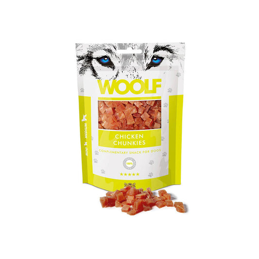 Woolf Chicken Chunkies 100g