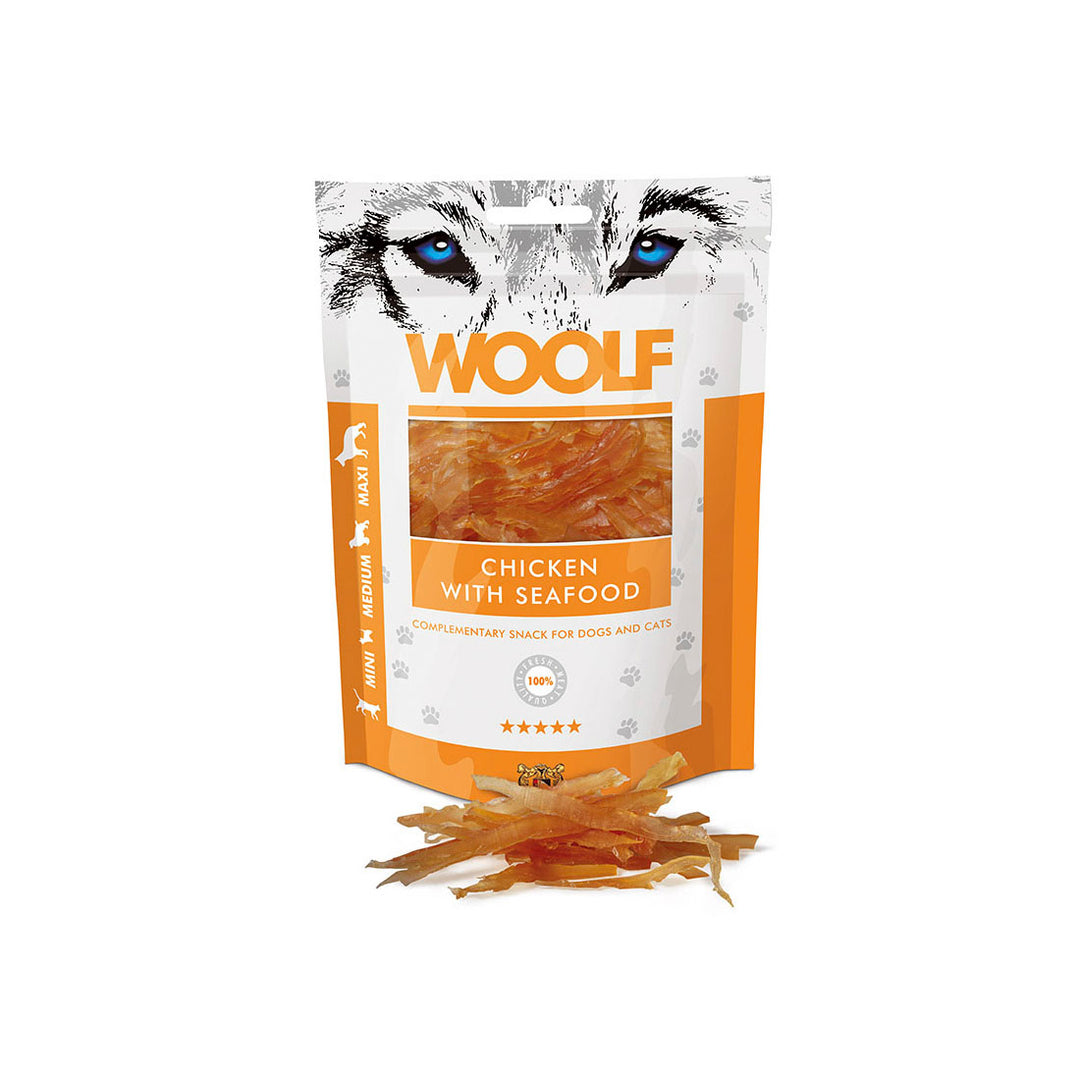 Woolf Chicken Seafood 100g