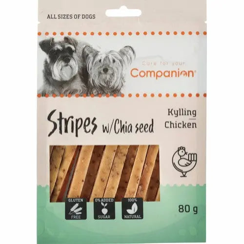 Companion Stripes m/chiafrø (kylling)