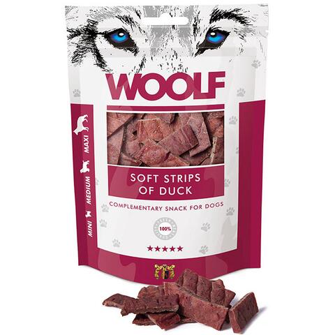 Woolf Soft Strips of Duck 100g